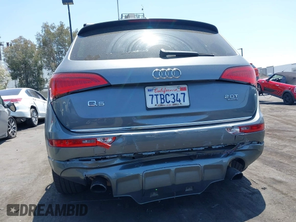 2016 Audi Q5 Premium Plus z VIN WA1L2AFP9GA104440, wystawiony jako IAAI lot #42598977 z przebiegiem 101 167 mil mil oraz . Historia ofert i sprzedaży dostępna na DreamBid. Obrazek 6.
