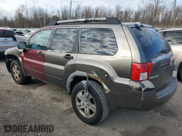 2004 Mitsubishi Endeavor LS with VIN 4A4MM21S94E109950, listed as a Copart auction lot 81458564 with 234,441 mi miles and Salvage Title. Bid and sale history available at carsss.com. Image 2.