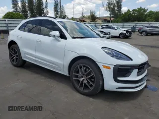 2022 Porsche Macan with VIN WP1AA2A51NLB03679, listed as a Copart auction lot 57832945 with 26,566 mi miles and Salvage title. Bid and sale history available at DreamBid. Image 4.
