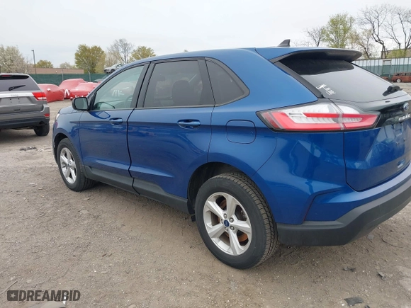2022 Ford Edge SE with VIN 2FMPK4G99NBA56380, listed as a IAAI auction lot 42003531 with 108,995 mi miles. Bid and sale history available at carsss.com. Image 3.
