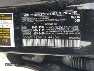 2016 Mercedes-Benz C 300 z VIN 55SWF4JB4GU144256, wystawiony jako Copart lot #59733745 z przebiegiem 117 207 mil mil oraz Szkoda całkowita • Salvage title. Historia ofert i sprzedaży dostępna na DreamBid. Obrazek 12.