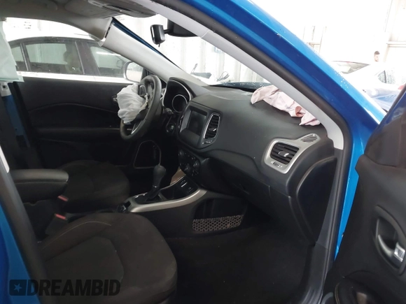 2021 Jeep Compass Sport с VIN 3C4NJCAB8MT510898, выставлен на аукционе IAAI как лот 41973898 с пробегом 57 098 миль миль и . История ставок и продаж доступна на DreamBid. Изображение 5.
