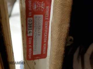 1983 Ford Mustang с VIN MI0027A274X093083, выставлен на аукционе Copart как лот 54485615 с пробегом 1 268 миль миль и Чистый • Clean title. История ставок и продаж доступна на DreamBid. Изображение 12.