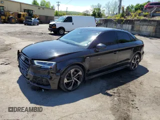 2020 Audi A3 Sedan S line Premium Plus with VIN WAUJEGFF5LA103632, listed as a Copart auction lot 54366854 with 97,535 mi miles. Bid and sale history available at carsss.com. Image 1.
