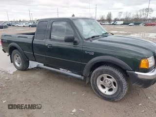 2001 Ford Ranger XL Fleet with VIN 1FTZR15EX1PB75470, listed as a IAAI auction lot 41833450 with 140,579 mi miles. Bid and sale history available at carsss.com. Image 14.