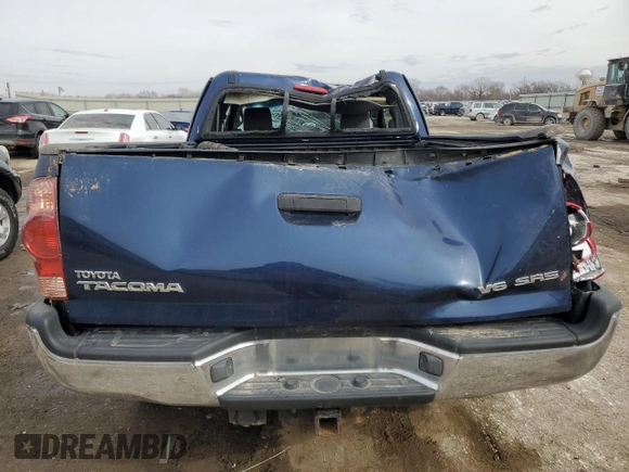 2005 Toyota Tacoma with VIN 5TEUU42N75Z069152, listed as a Copart auction lot 45489785 with 113,114 mi miles and Salvage Title. Bid and sale history available at DreamBid. Image 6.