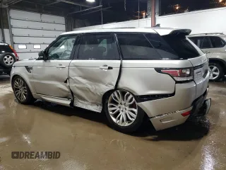 2016 Land Rover Range Rover Sport Autobiography z VIN SALWV2EF5GA580718, wystawiony jako Copart lot #61370645 z przebiegiem 118 946 mil mil oraz Szkoda całkowita • Salvage title. Historia ofert i sprzedaży dostępna na DreamBid. Obrazek 2.