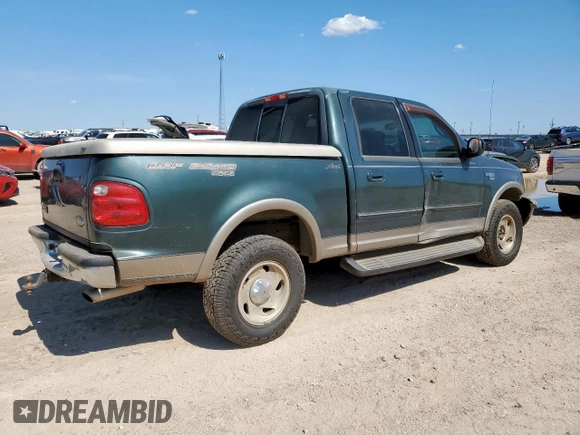 2001 Ford F-150 XLT with VIN 1FTRW08L01KB88030, listed as a Copart auction lot 60824795 with Not provided miles and Salvage title. Bid and sale history available at DreamBid. Image 3.