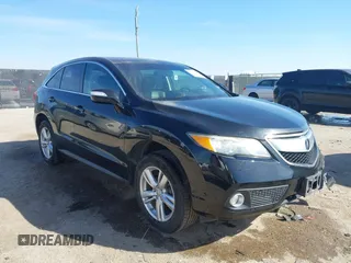 2015 Acura RDX Tech Pkg with VIN 5J8TB3H54FL010757, listed as a IAAI auction lot 41557233 with 108,935 mi miles. Bid and sale history available at carsss.com. Image 1.
