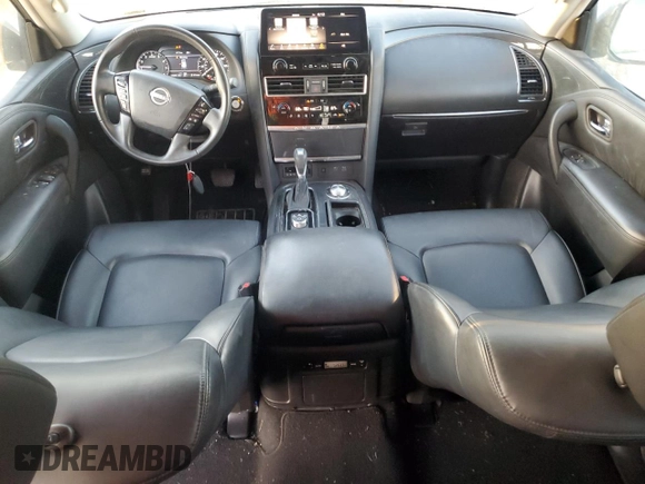 2022 Nissan Armada SV with VIN JN8AY2AD2N9675138, listed as a Copart auction lot 82432744 with 113,412 mi miles and Salvage Title. Bid and sale history available at carsss.com. Image 8.