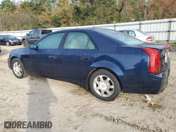 2004 Cadillac CTS with VIN 1G6DM577840150744, listed as a Copart auction lot 82280314 with 116,006 mi miles and Salvage Title. Bid and sale history available at carsss.com. Image 2.