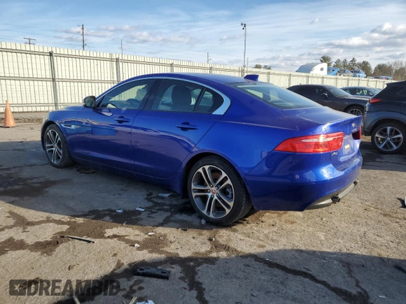 2017 Jaguar XE 35t Premium with VIN SAJAD4BV8HA961672, listed as a Copart auction lot 42923875 with 33,655 mi miles and Salvage Title. Bid and sale history available at DreamBid. Image 2.