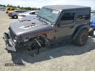 2020 Jeep Wrangler Rubicon with VIN 1C4HJXCG6LW242469, listed as a Copart auction lot 56965025 with Not provided miles and Salvage title. Bid and sale history available at DreamBid. Image 1.