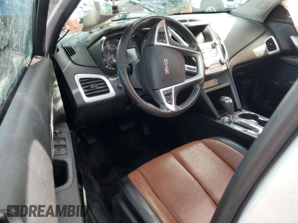 2016 GMC Terrain SLT z VIN 2GKALPEK5G6179267, wystawiony jako Copart lot #55970655 z przebiegiem Nie podano mil oraz Szkoda całkowita • Salvage title. Historia ofert i sprzedaży dostępna na DreamBid. Obrazek 8.