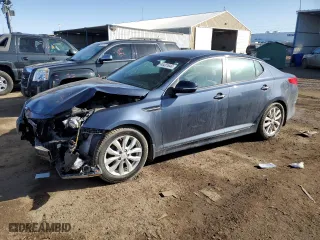 2015 Kia Optima EX with VIN 5XXGN4A78FG363169, listed as a Copart auction lot 44431644 with 58,336 mi miles and Salvage Title. Bid and sale history available at carsss.com. Image 1.