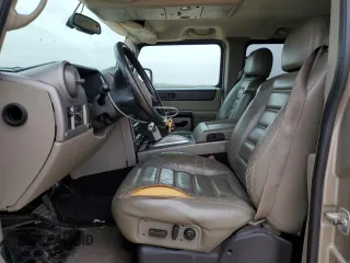 2003 Hummer H2 with VIN 5GRGN23U73H102412, listed as a Copart auction lot 87419024 with 176,456 mi miles and Salvage Title. Bid and sale history available at carsss.com. Image 7.