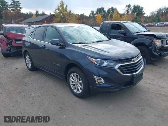 2018 Chevrolet Equinox LT with VIN 3GNAXSEV3JL393567, listed as a IAAI auction lot 40687133 with 60,658 mi miles. Bid and sale history available at carsss.com. Image 1.