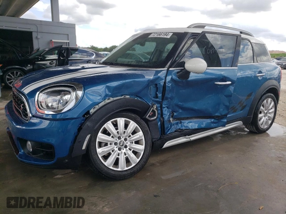 2018 MINI Countryman Cooper S with VIN WMZYT3C3XJ3D99455, listed as a Copart auction lot 72166194 with 81,361 mi miles and Non Repairable. Bid and sale history available at carsss.com. Image 1.