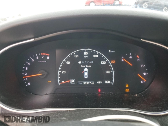 2015 Kia Cadenza Premium with VIN KNALN4D78F5177255, listed as a Copart auction lot 45192303 with 95,917 mi miles and Salvage Title. Bid and sale history available at carsss.com. Image 9.