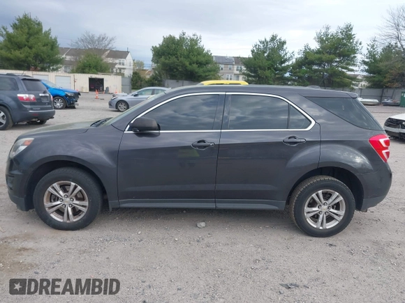 2016 Chevrolet Equinox LS with VIN 2GNFLEEK9G6115360, listed as a IAAI auction lot 42025280 with 146,609 mi miles. Bid and sale history available at carsss.com. Image 14.