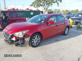2016 Mazda 3 i Touring with VIN JM1BM1V78G1327596, listed as a IAAI auction lot 41229339 with 118,755 mi miles and . Bid and sale history available at DreamBid. Image 2.