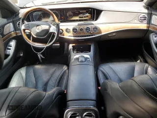 2014 Mercedes-Benz S 550 with VIN WDDUG8FB2EA049356, listed as a Copart auction lot 61553375 with 185,553 mi miles and Salvage title. Bid and sale history available at DreamBid. Image 8.