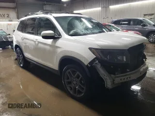 2023 Honda Passport EX-L z VIN 5FNYF8H59PB011459, wystawiony jako Copart lot #80345424 z przebiegiem 23 050 mil mil oraz Szkoda całkowita • Salvage title. Historia ofert i sprzedaży dostępna na DreamBid. Obrazek 4.