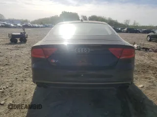 2014 Audi S7 Prestige with VIN WAUW2AFC4EN077425, listed as a Copart auction lot 53777755 with 136,062 mi miles and Salvage Title. Bid and sale history available at carsss.com. Image 6.