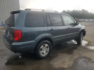 2005 Honda Pilot EX-L with VIN 5FNYF18555B060159, listed as a Copart auction lot 54165005 with 147,187 mi miles and Salvage title. Bid and sale history available at DreamBid. Image 3.