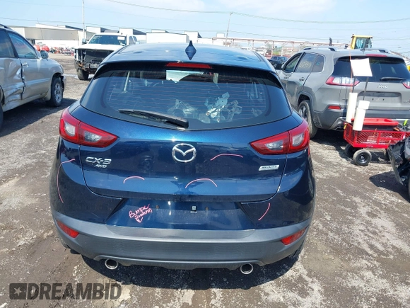 2019 Mazda CX-3 Sport z VIN JM1DKFB71K0445584, wystawiony jako IAAI lot #42210269 z przebiegiem 31 418 mil mil oraz . Historia ofert i sprzedaży dostępna na DreamBid. Obrazek 16.