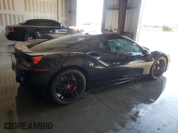 2017 Ferrari 488 z VIN ZFF79ALA1H0227399, wystawiony jako Copart lot #74447644 z przebiegiem Nie podano mil oraz Szkoda całkowita • Salvage title. Historia ofert i sprzedaży dostępna na DreamBid. Obrazek 3.