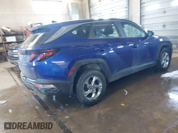 2022 Hyundai Tucson SE with VIN 5NMJACAE3NH029173, listed as a IAAI auction lot 41579435 with 31,379 mi miles. Bid and sale history available at carsss.com. Image 4.