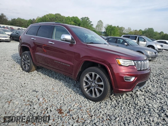 2017 Jeep Grand Cherokee Overland z VIN 1C4RJFCG5HC615878, wystawiony jako Copart lot #52087675 z przebiegiem 90 353 mil mil oraz Szkody całkowita. Historia ofert i sprzedaży dostępna na DreamBid. Obrazek 4.