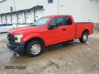 2015 Ford F-150 XL with VIN 1FTEX1C85FFB14428, listed as a Copart auction lot 64189655 with 81,582 mi miles and Clean title. Bid and sale history available at DreamBid. Image 1.