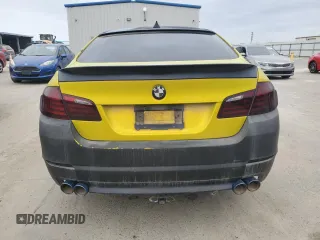 2011 BMW 5 Series 528i with VIN WBAFR1C54BC742994, listed as a Copart auction lot 53649945 with 133,314 mi miles and Salvage Title. Bid and sale history available at carsss.com. Image 6.