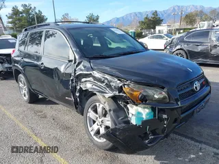 2009 Toyota RAV4 Sport with VIN JTMBK32V095079182, listed as a IAAI auction lot 41399657 with 209,224 mi miles and . Bid and sale history available at DreamBid. Image 1.