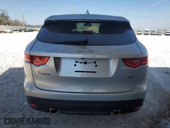 2017 Jaguar F-Pace 35t with VIN SADCS2BV5HA098447, listed as a Copart auction lot 50131205 with 80,205 mi miles and Clean Title. Bid and sale history available at DreamBid. Image 6.