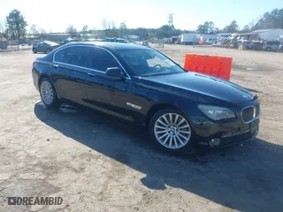 2011 BMW 7 Series 750Li xDrive with VIN WBAKC8C53BC433865, listed as a IAAI auction lot 41823357 with 122,476 mi miles. Bid and sale history available at carsss.com. Image 1.