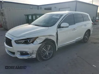 2019 Infiniti QX60 Luxe z VIN 5N1DL0MN1KC558631, wystawiony jako Copart lot #87470524 z przebiegiem 139 190 mil mil oraz Szkoda całkowita • Salvage title. Historia ofert i sprzedaży dostępna na DreamBid. Obrazek 1.