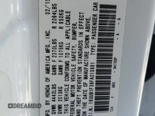 2015 Acura TLX with VIN 19UUB1F36FA015691, listed as a Copart auction lot 49980945 with 116,896 mi miles and Salvage Title. Bid and sale history available at carsss.com. Image 12.