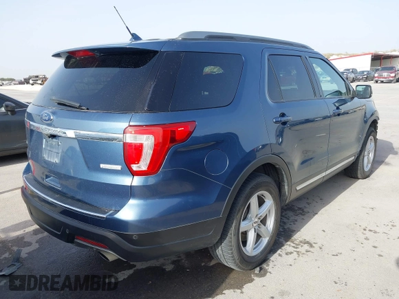 2018 Ford Explorer XLT with VIN 1FM5K7DH8JGC26588, listed as a IAAI auction lot 41747838 with 149,227 mi miles and . Bid and sale history available at DreamBid. Image 4.