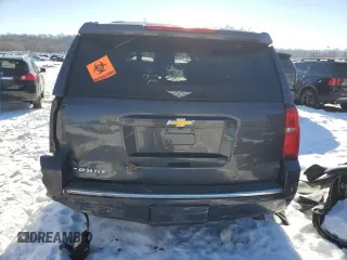 2015 Chevrolet Tahoe LTZ z VIN 1GNSKCKC8FR223832, wystawiony jako Copart lot #87023514 z przebiegiem Nie podano mil oraz Szkoda całkowita • Salvage title. Historia ofert i sprzedaży dostępna na DreamBid. Obrazek 6.