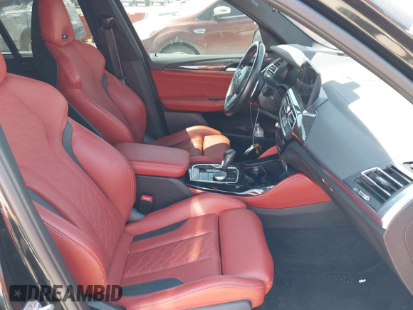 2022 BMW X3 M with VIN 5YM13EC04N9L89028, listed as a IAAI auction lot 42258087 with 23,240 mi miles and . Bid and sale history available at DreamBid. Image 5.