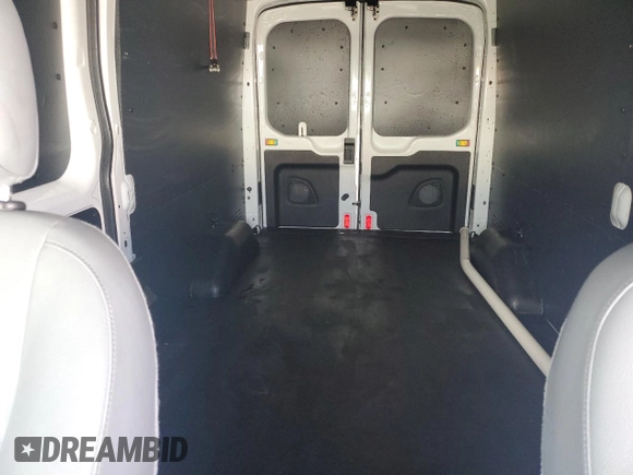 2019 Ford Transit with VIN 1FTYR2CGXKKB82195, listed as a Copart auction lot 74347834 with Not Provided miles and Salvage Title. Bid and sale history available at carsss.com. Image 10.
