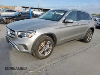 2020 Mercedes-Benz GLC with VIN W1N0G8DB7LV255668, listed as a Copart auction lot 50875585 with 47,805 mi miles and Clean Title. Bid and sale history available at carsss.com. Image 1.