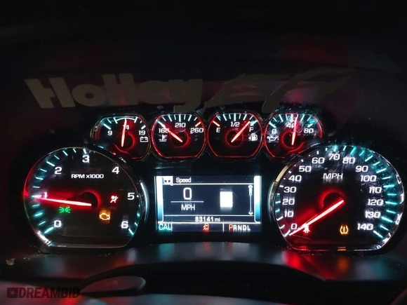 2018 Chevrolet Silverado 1500 LTZ with VIN 3GCUKSEJ5JG322476, listed as a IAAI auction lot 41393943 with 83,141 mi miles. Bid and sale history available at carsss.com. Image 7.