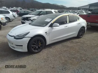 2020 Tesla Model 3 Standard Range Plus with VIN 5YJ3E1EA0LF597839, listed as a IAAI auction lot 41639219 with 49,220 mi miles. Bid and sale history available at carsss.com. Image 20.