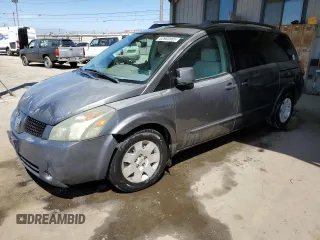 2004 Nissan Quest S with VIN 5N1BV28U74N365695, listed as a Copart auction lot 52963885 with 206,206 mi miles and Salvage Title. Bid and sale history available at carsss.com. Image 1.