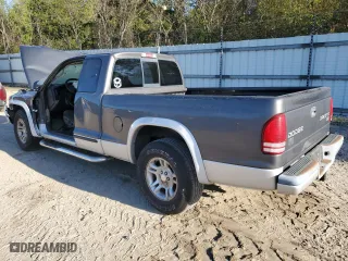 2004 Dodge Dakota SLT with VIN 1D7GL42KX4S597346, listed as a Copart auction lot 52591965 with 116,280 mi miles and Salvage Title. Bid and sale history available at carsss.com. Image 2.