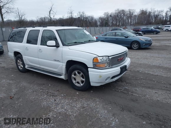 2006 GMC Yukon XL Denali with VIN 1GKFK66U86J133629, listed as a IAAI auction lot 41094116 with 208,665 mi miles. Bid and sale history available at carsss.com. Image 1.